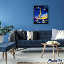 Cargar imagen en el visor de la galería, Pintar Por Números - Torre Multicolor - Figuredart - Ciudades