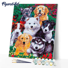 Cargar imagen en el visor de la galería, Familia de perros
