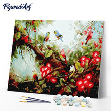 Cargar imagen en el visor de la galería, Pájaros en una rama en medio del bosque