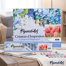 Cargar imagen en el visor de la galería, Pintar Por Números - Tulipán - Figuredart - Flores