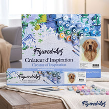 Cargar imagen en el visor de la galería, Pintar Por Números - Perro Marrón 1 - Figuredart - Animales Perros