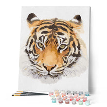 Cargar imagen en el visor de la galería, Pintar Por Números - Cabeza De Tigre - Figuredart - Animales Tigres