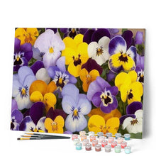 Cargar imagen en el visor de la galería, Pintar Por Números - Pensamiento - Figuredart - Flores