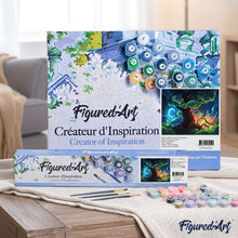 Cargar imagen en el visor de la galería, Pintar Por Números - Iluminación Del Árbol - Figuredart - Novedades Paisajes Árboles
