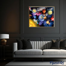 Cargar imagen en el visor de la galería, Pintar Por Números - Sistema Solar - Figuredart - Novedades Paisajes