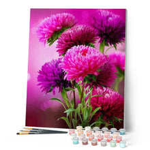 Cargar imagen en el visor de la galería, Pintar Por Números - Aster Flor De Otoño - Figuredart - Flores Novedades