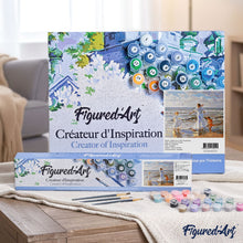 Cargar imagen en el visor de la galería, Pintar Por Números - Juego De La Playa - Figuredart - Novedades Paisajes Romanticismo