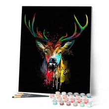 Cargar imagen en el visor de la galería, Pintar Por Números - Ciervo Pintado - Figuredart - Animales Novedades
