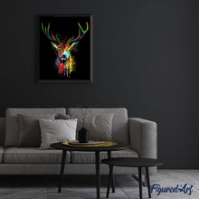 Cargar imagen en el visor de la galería, Pintar Por Números - Ciervo Pintado - Figuredart - Animales Novedades