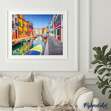 Cargar imagen en el visor de la galería, Pintar Por Números - Venecia Italia - Figuredart - Ciudades Novedades