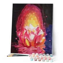Cargar imagen en el visor de la galería, Pintar Por Números - Luz Flotante Del Loto - Figuredart - Flores Novedades
