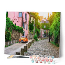 Cargar imagen en el visor de la galería, Pintar Por Números - Casa Y El Coche - Figuredart - Ciudades