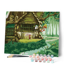 Cargar imagen en el visor de la galería, Pintar Por Números - Casa De Los Conejos - Figuredart - Animales