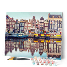 Cargar imagen en el visor de la galería, Pintar Por Números - Ámsterdam - Figuredart - Ciudades