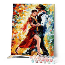 Cargar imagen en el visor de la galería, Pintar Por Números - Baile En Pareja - Figuredart - Baile Romanticismo
