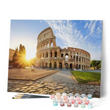 Cargar imagen en el visor de la galería, Pintar Por Números - Anfiteatro Romano - Figuredart - Ciudades