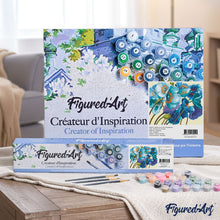 Cargar imagen en el visor de la galería, Pintar Por Números - Flor Azul - Figuredart - Flores