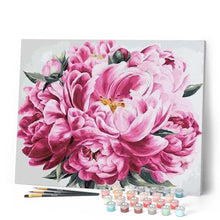 Cargar imagen en el visor de la galería, Pintar Por Números - Pink Peony - Figuredart - Flores