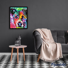 Cargar imagen en el visor de la galería, Pintar Por Números - Perro De Color - Figuredart - Animales Perros Pop Art