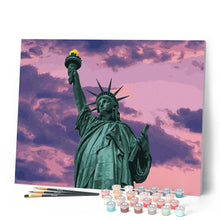 Cargar imagen en el visor de la galería, Pintar Por Números - Estatua De La Libertad 1 - Figuredart - Ciudades