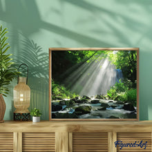 Cargar imagen en el visor de la galería, Luz en el bosque verde