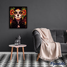 Cargar imagen en el visor de la galería, Pintar Por Números - Mujer Y Flores - Figuredart - Intermedio, Novedades, Paisajes, Retrato