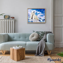 Cargar imagen en el visor de la galería, Pintar Por Números - Oso Polar - Figuredart - Animales Osos