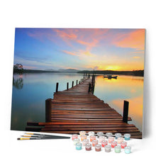 Cargar imagen en el visor de la galería, Pintar Por Números - Camino Por El Agua - Figuredart - Avanzado, Novedades, Paisajes