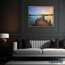 Cargar imagen en el visor de la galería, Pintar Por Números - Camino Por El Agua - Figuredart - Avanzado, Novedades, Paisajes