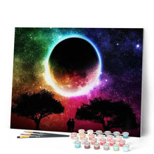 Cargar imagen en el visor de la galería, Pintar Por Números - Colores Luna - Figuredart - Avanzado, Novedades, Paisajes