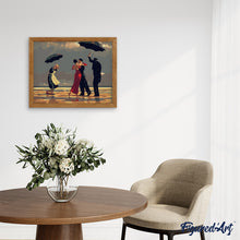 Cargar imagen en el visor de la galería, Pintar Por Números - Bailarines Retro - Figuredart - Baile Romanticismo