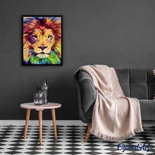 Cargar imagen en el visor de la galería, Pintar Por Números - León Colorido - Figuredart - Animales, Avanzado, Leones, Novedades