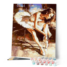 Cargar imagen en el visor de la galería, Pintar Por Números - Zapatillas De Ballet - Figuredart - Baile