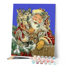 Cargar imagen en el visor de la galería, Santa Claus y animales