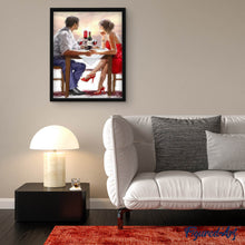 Cargar imagen en el visor de la galería, Pintar Por Números - Pareja En El Atardecer - Figuredart - Romanticismo