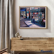 Cargar imagen en el visor de la galería, Pintar Por Números - Niña En La Entrada De La Tienda - Figuredart - Paisajes