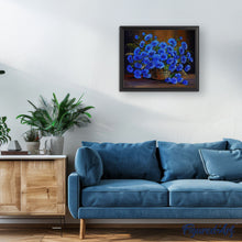 Cargar imagen en el visor de la galería, Hermosas flores azules