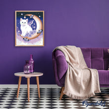 Cargar imagen en el visor de la galería, Gato en luna creciente