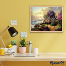 Cargar imagen en el visor de la galería, Pintar Por Números - Tierra De Las Hadas - Figuredart - Paisajes