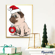 Cargar imagen en el visor de la galería, Perro de Navidad y pelota