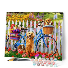 Cargar imagen en el visor de la galería, Perros y bicicletas