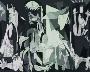 Pintar por números - Picasso Guernica