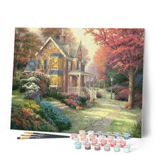 Cargar imagen en el visor de la galería, Pintar Por Números - Pequeño Camino Del Castillo - Figuredart - Paisajes