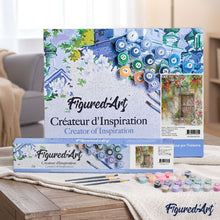 Cargar imagen en el visor de la galería, Pintar Por Números - Entrada a La Cueva - Figuredart - Avanzado, Flores, Novedades, Paisajes