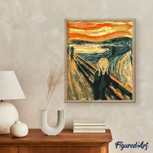 Cargar imagen en el visor de la galería, Pintar Por Números - El Grito Abstracto - Figuredart - Reproducción De Obras De Arte