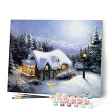 Cargar imagen en el visor de la galería, Pintar Por Números - Iglú Brillante - Figuredart - Paisajes