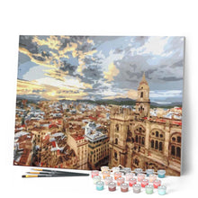 Cargar imagen en el visor de la galería, Pintar Por Números - Ciudad Europea - Figuredart - Ciudades Paisajes