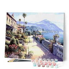 Cargar imagen en el visor de la galería, Pintar Por Números - Costa Soleada - Figuredart - Ciudades Paisajes
