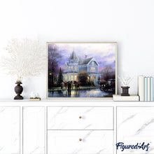 Cargar imagen en el visor de la galería, Pintar Por Números - La Puerta De Castillo De Tres Caballos - Figuredart - Paisajes