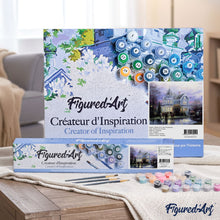 Cargar imagen en el visor de la galería, Pintar Por Números - La Puerta De Castillo De Tres Caballos - Figuredart - Paisajes